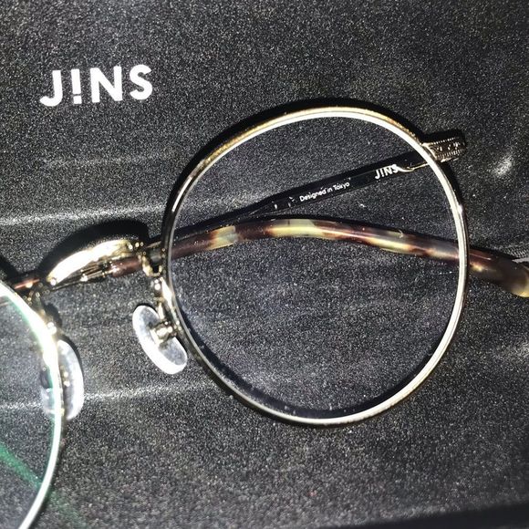 J!NS Accessories Jnsroundclear Eyeglasses Designed In Tokyo Poshmark
